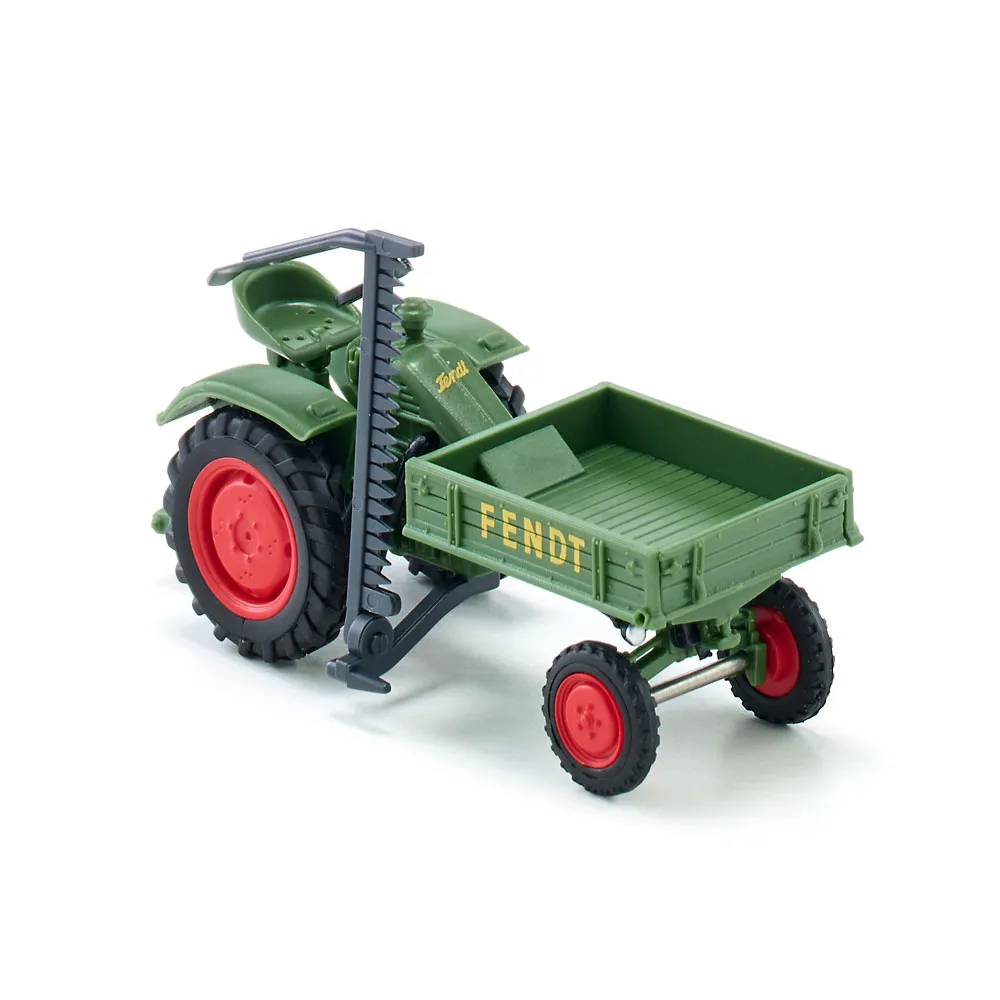Wiking 089938 Fendt Geräteträger mit Mähwerk