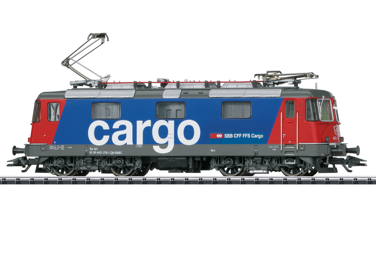 TRIX 22846 H0 Elektrolokomotive Re 4/4 II als Re 421 der SBB