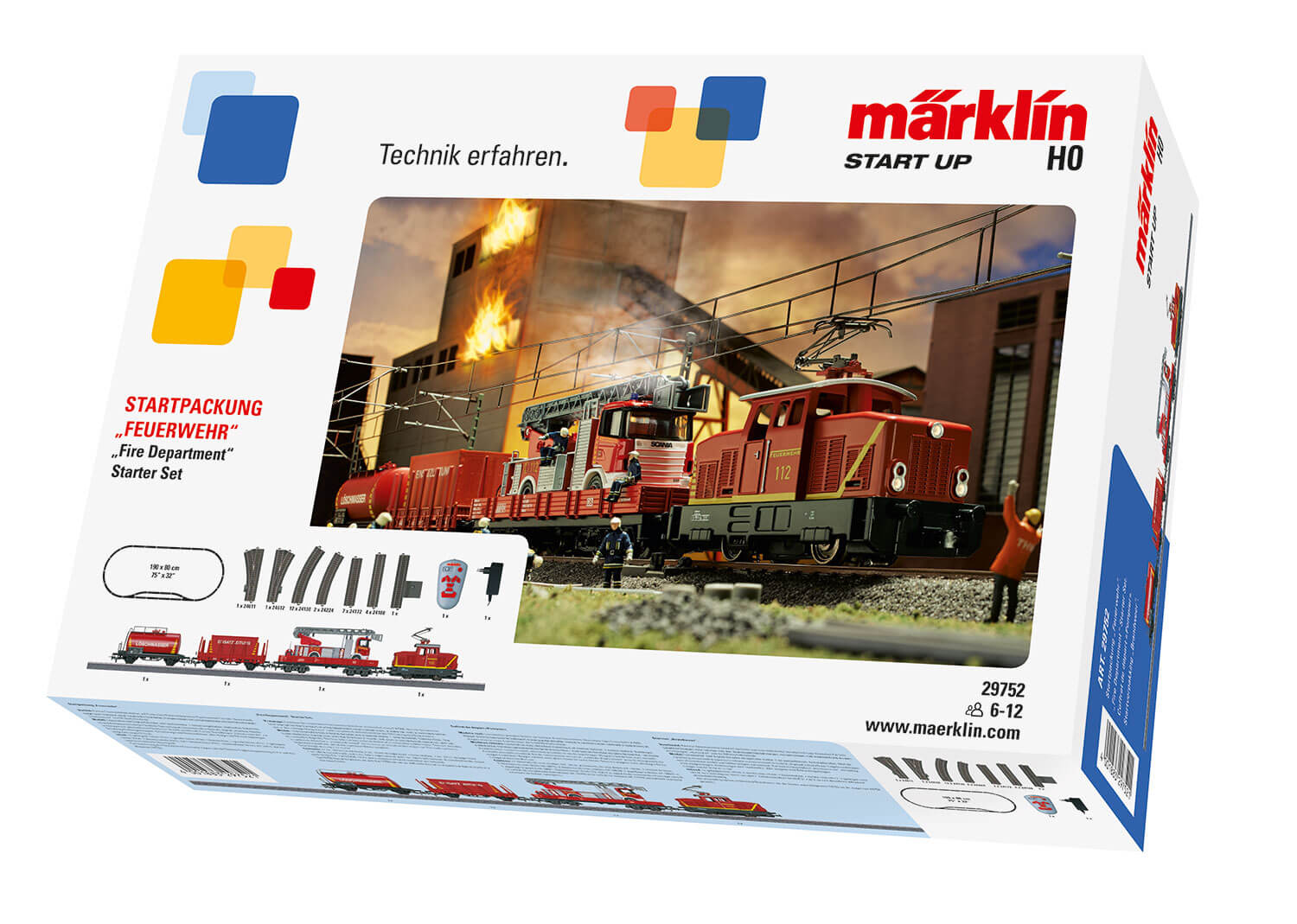 Märklin 29752 Märklin Start up Starpackung "Feuerwehr"