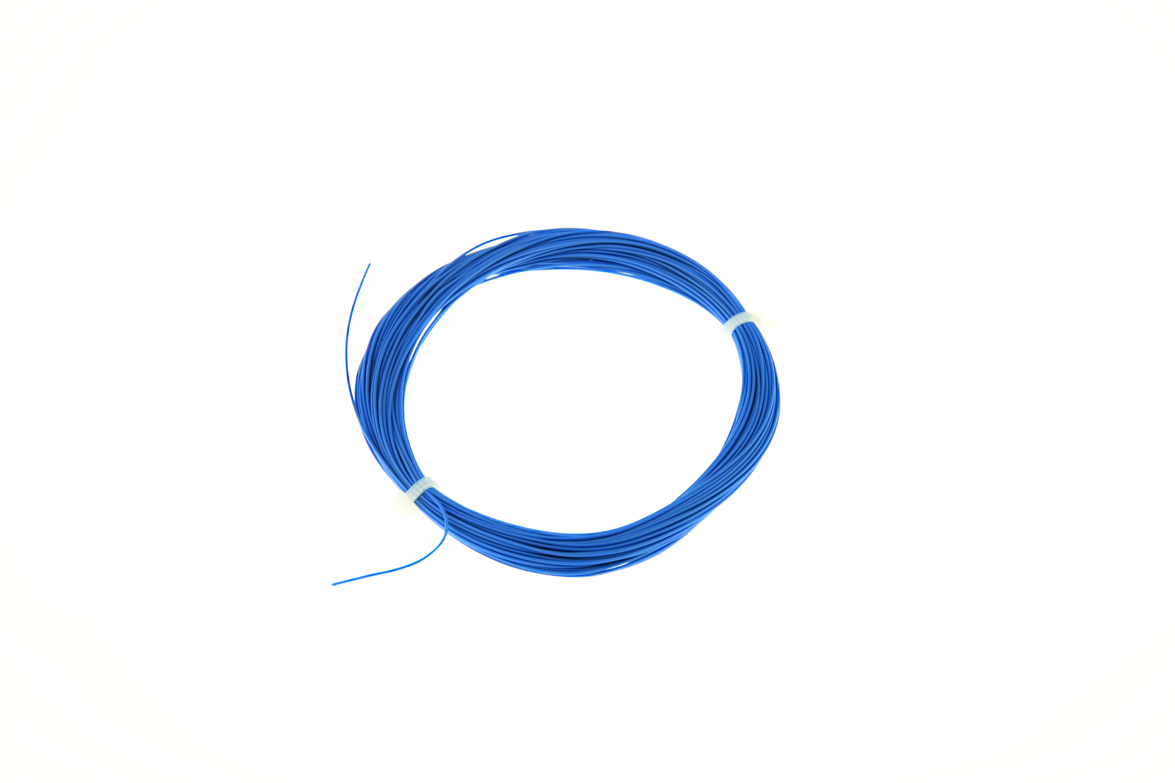 ESU 51949 Hochflexibles Kabel, Durchmesser 0,5mm, AWG36, 10m Wickel, Farbe blau