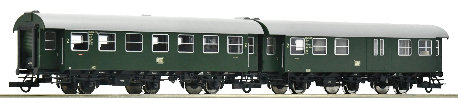 Roco 6200039 2-tlg. Set 2 Umbauwagen DB