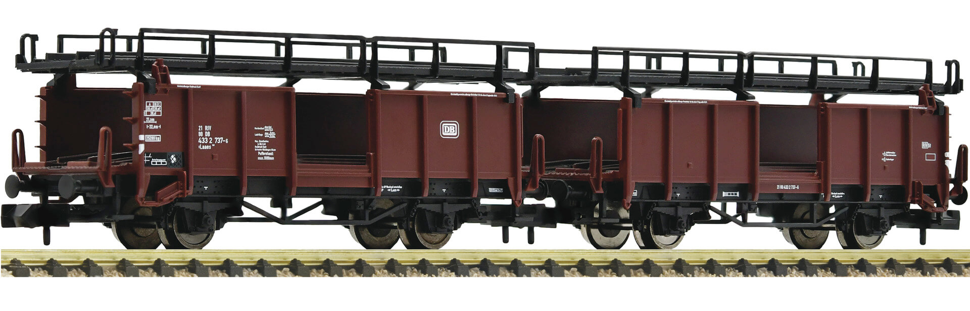 Fleischmann 822401 Spur N Doppelstockwagen Laaes 541 Autotransport DB