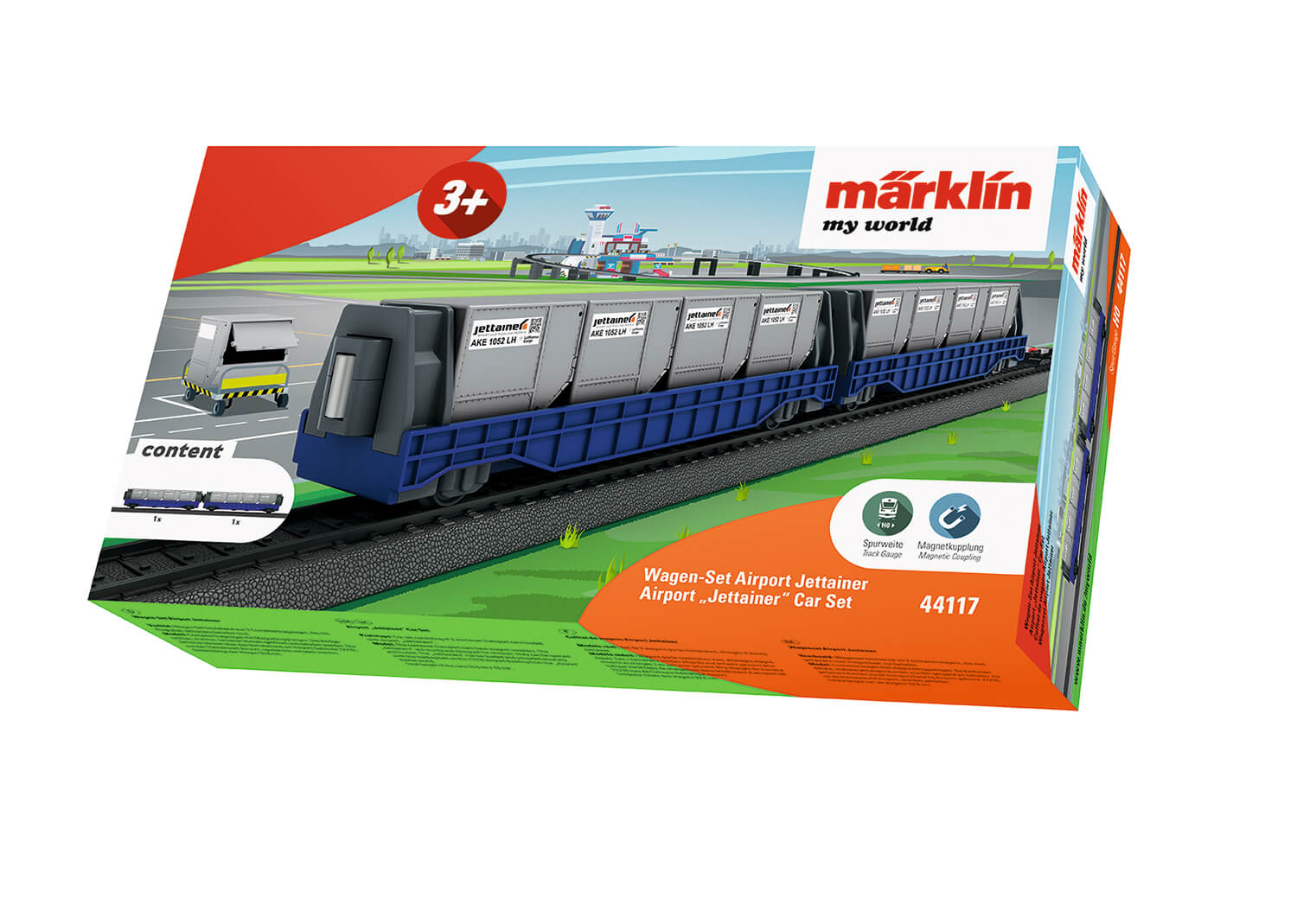 Märklin 44117 my world Wagen-Set Airport Jettainer