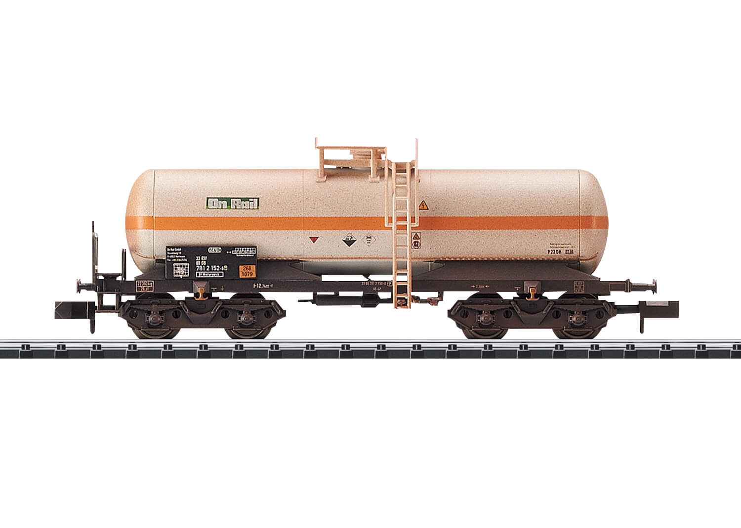 Minitrix 15586 Chlorgas-Kesselwagen On Rail