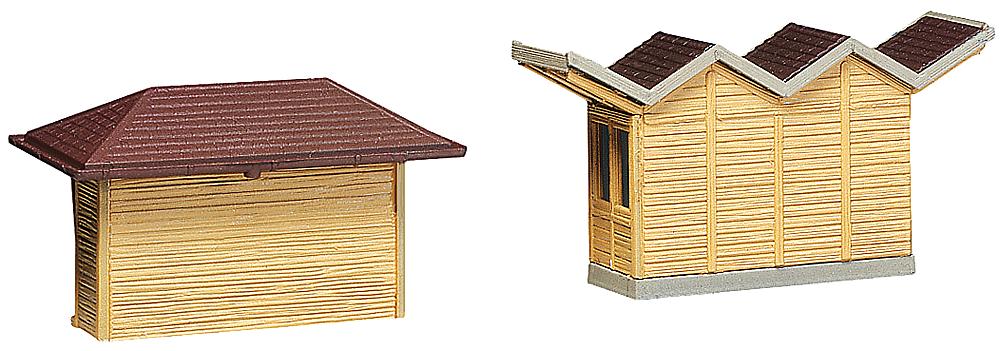 Faller 272534 2 Bus-Wartehäuschen