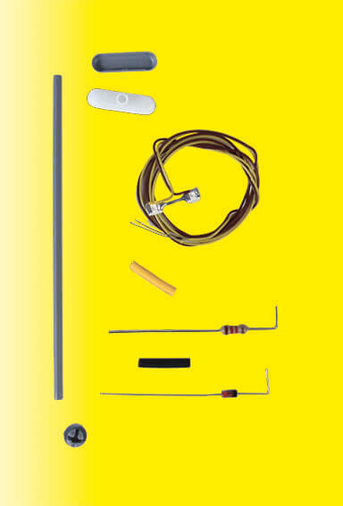 Viessmann 6726 Bausatz Bahnsteigleuchte 2 LEDs weiß