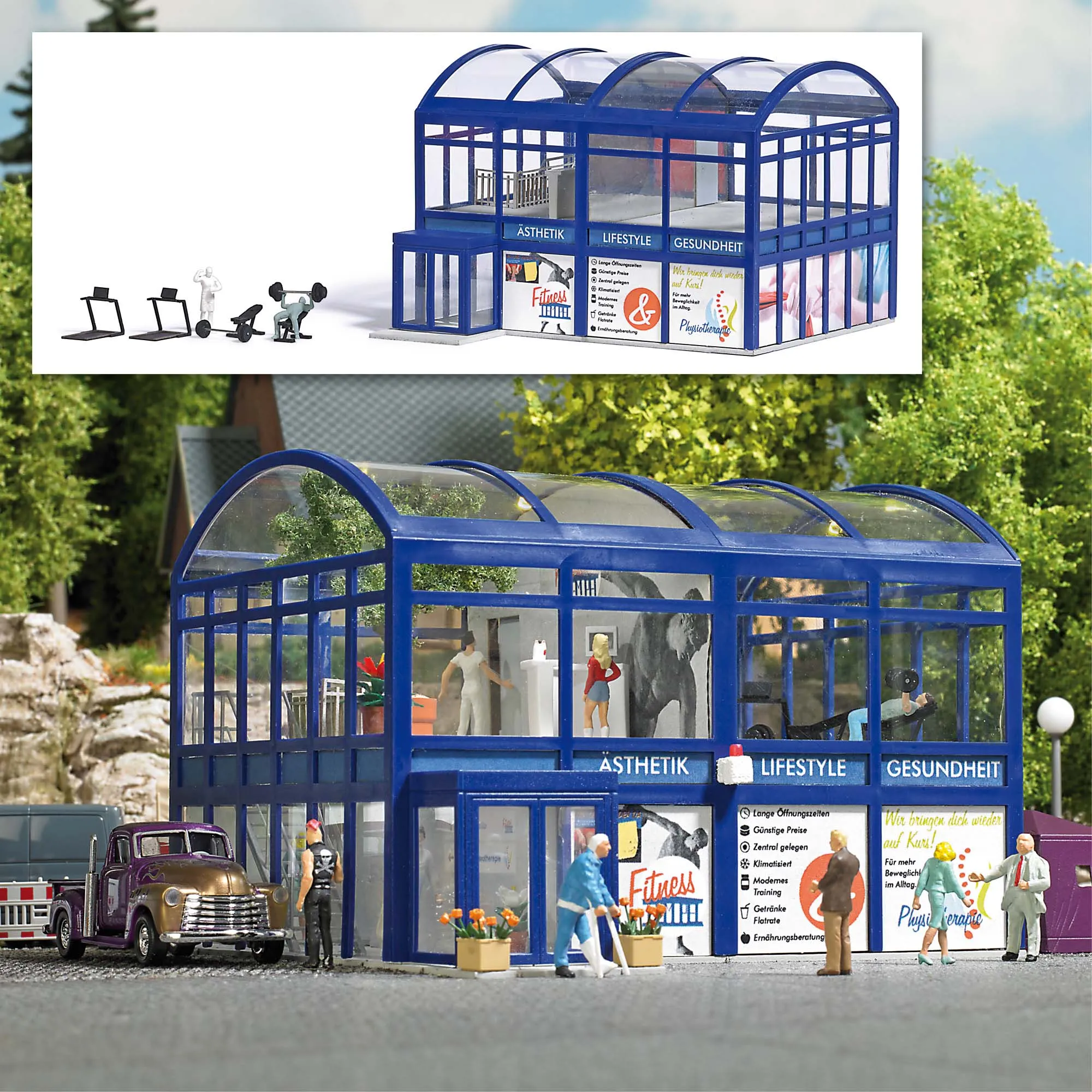 Busch 1961 Fitnessstudio