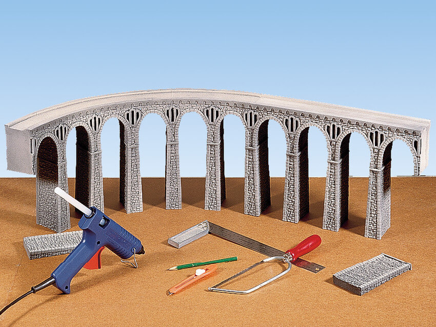 NOCH H0 58665 Bruchstein-Viadukt gebogen