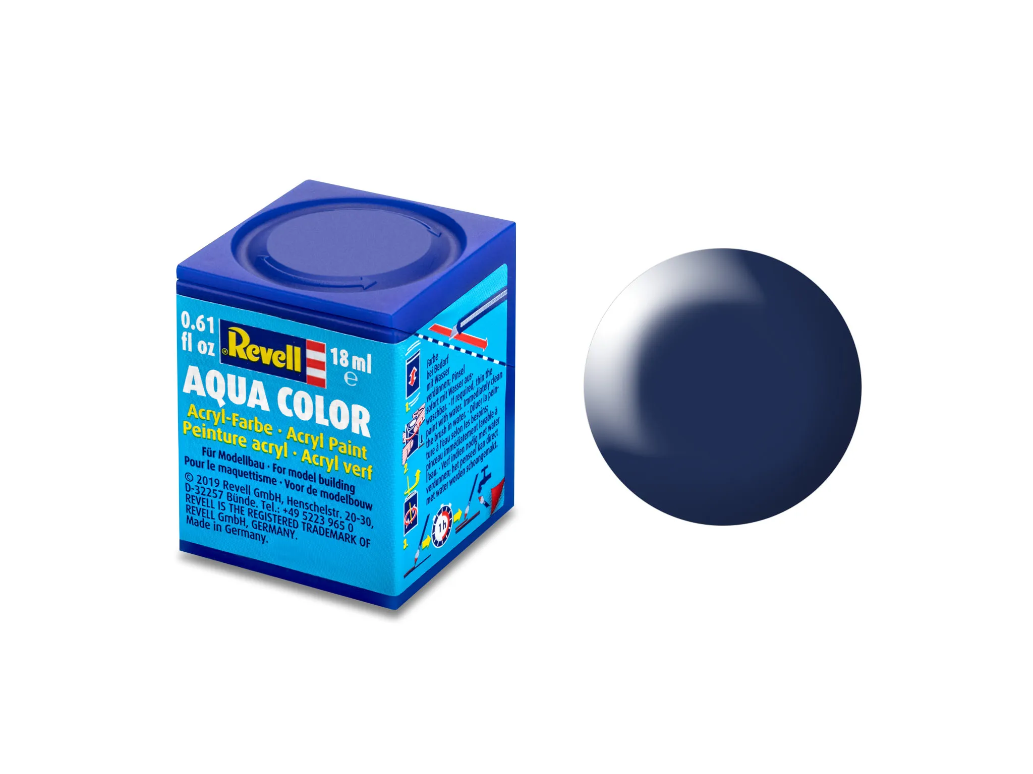 Revell 36350 Aqua Color Lufthansa-blau seidenmatt 18 ml