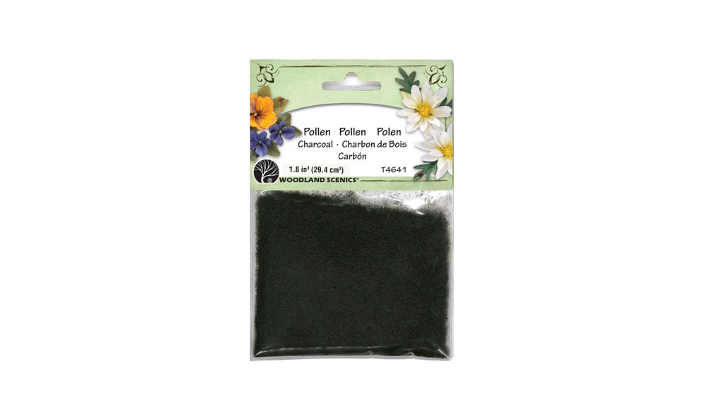 Woodland Scenics T4641 Pollen kohleschwarz Charcoal Paper Flower 