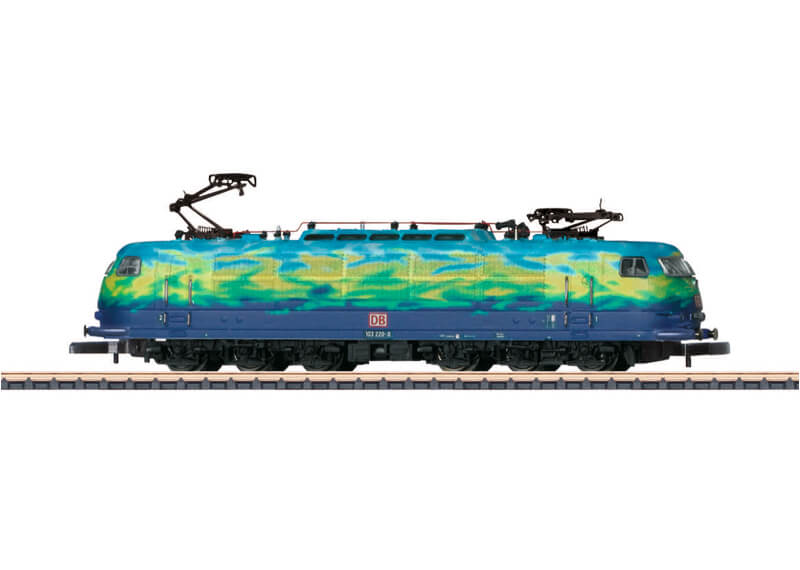 Märklin mini-club Spur Z 88542 Elektrolokomotive Baureihe 103.1 Touristik-Zug-Lackierung DB AG