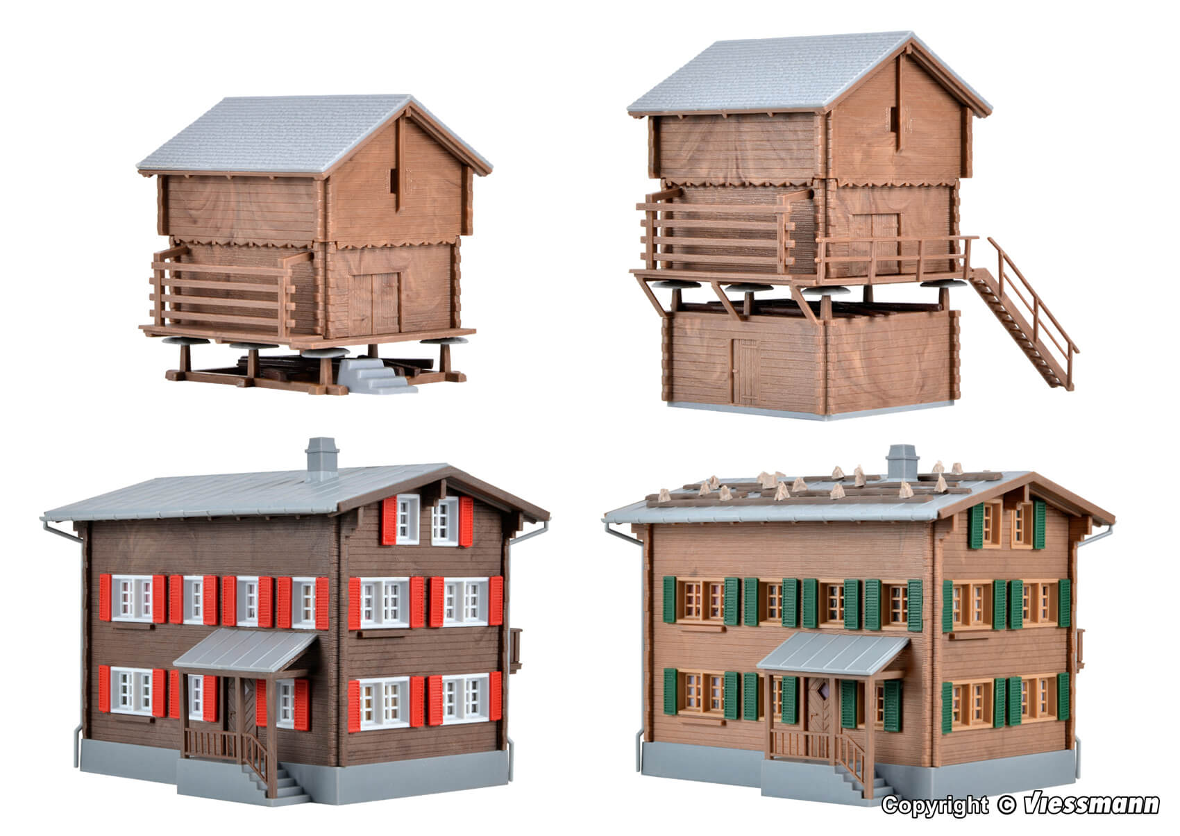 kibri H0 39495 Set Walserdorf