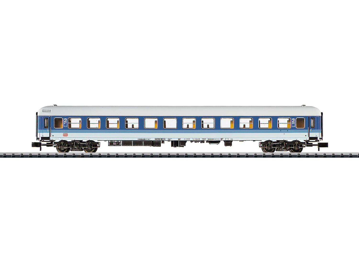 Minitrix 15949 Spur N Inter Regio Großraum Abteilwagen 2. Klasse