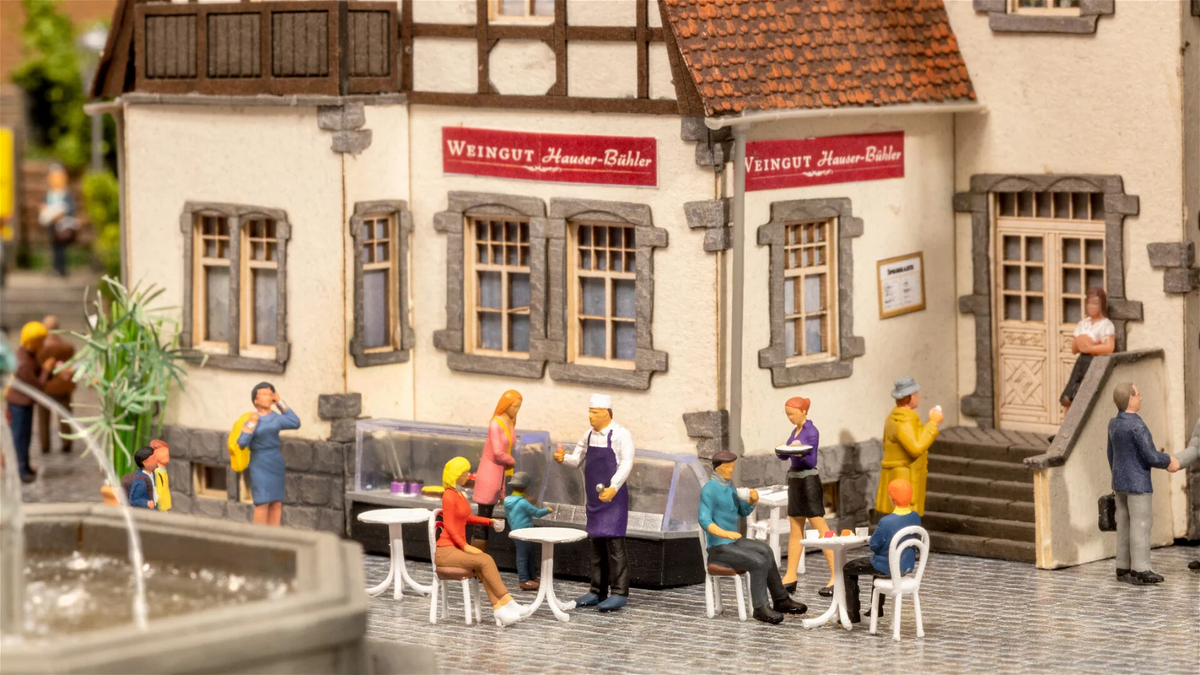 NOCH 16245 Figuren-Themenwelt Cafe