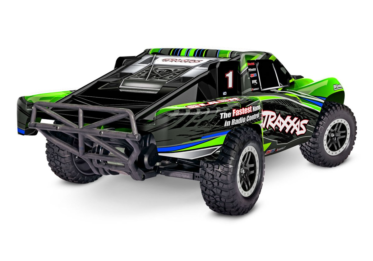 TRAXXAS® 58134-4GRN Slash 2WD BL-2s Brushless grün RTR Short Course Racing Truck 
