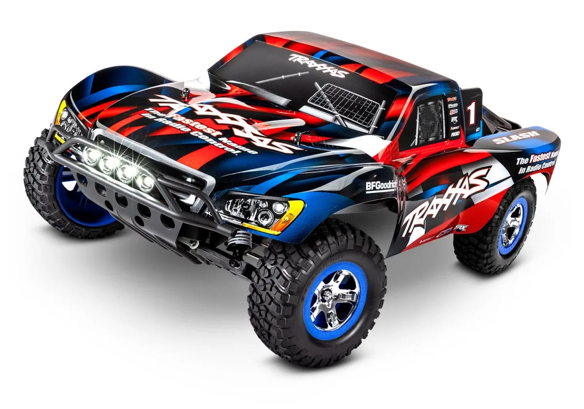 TRAXXAS® 58034-61RBLU Slash ®  rot blau 