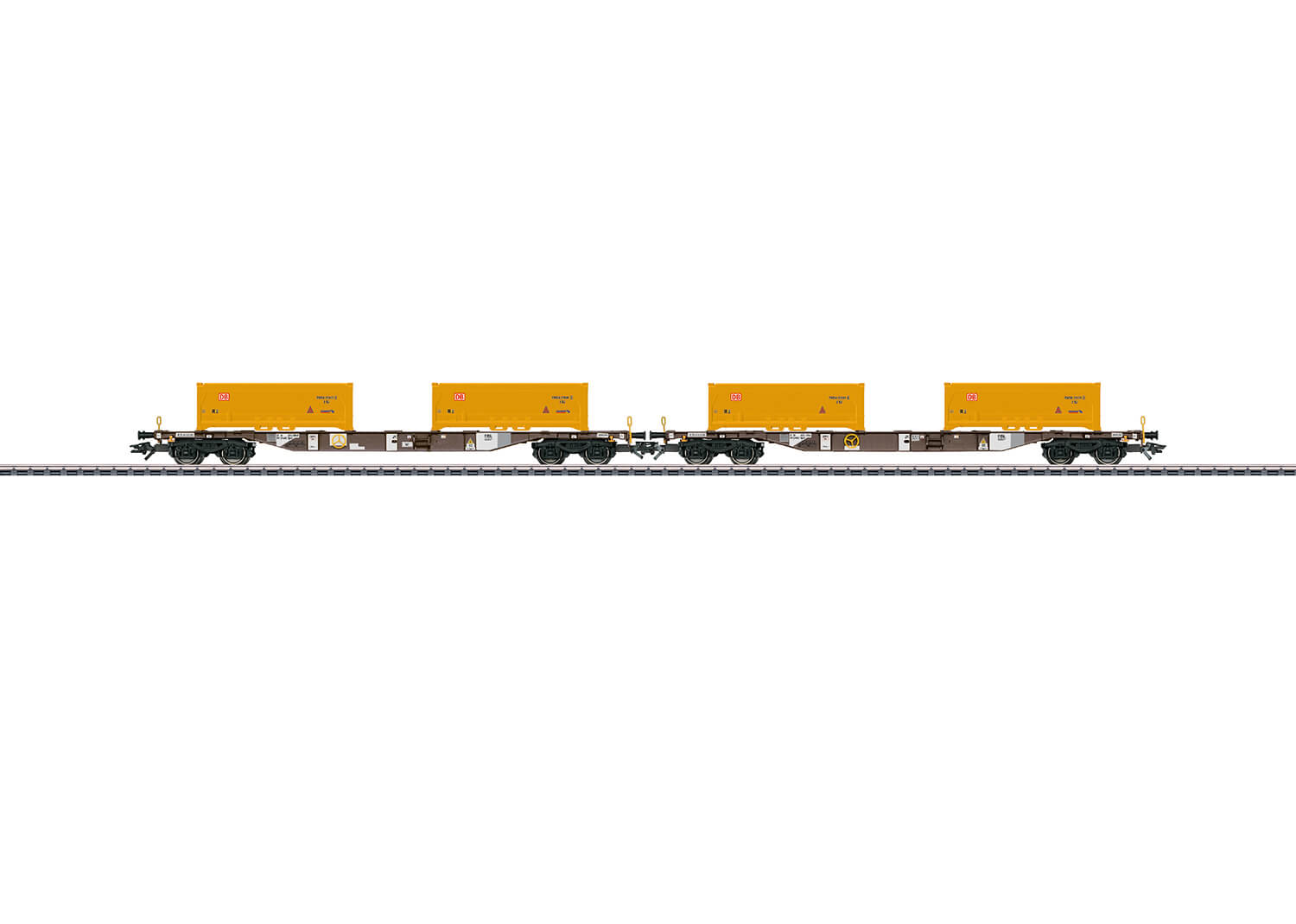 Märklin 47131 H0 Containertragwagen-Set Erdaushub Stuttgart 21 Teil 2