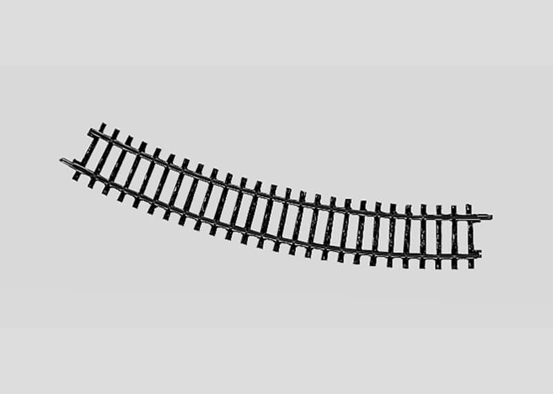 Märklin 2221 H0 K-Gleis gebogen Radius 1 360 mm 30°