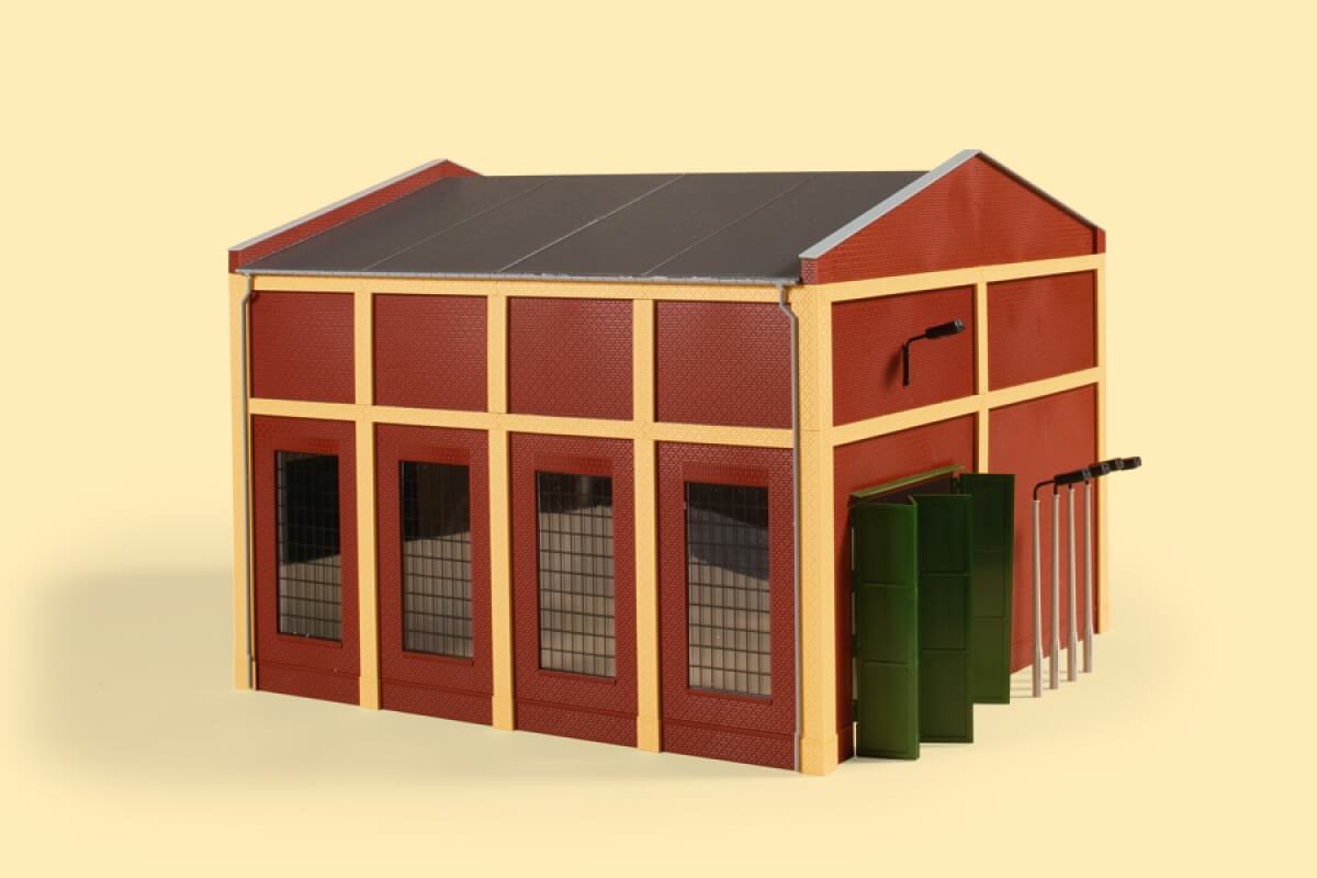 Auhagen 11458 H0 Umformerwerk mit Inneneinrichtung