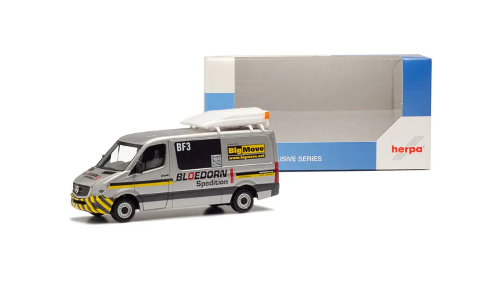 Herpa 944809 Mercedes-Benz Sprinter BF3 Bloedorn