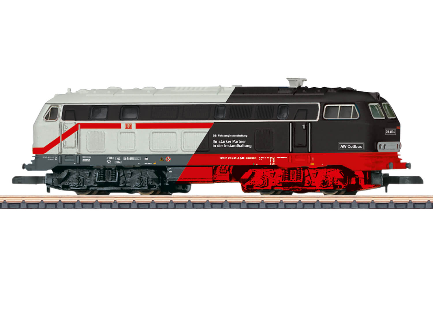 Märklin mini-club Spur Z 88807 Diesellokomotive Baureihe 218