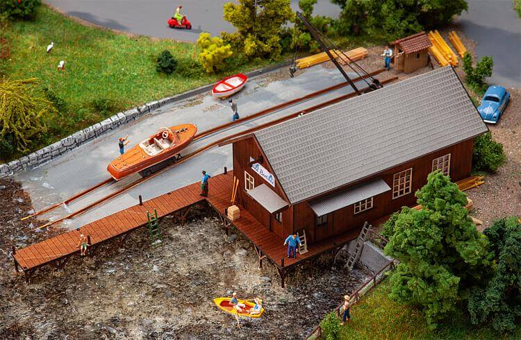 Faller 130588 H0 Bootshaus