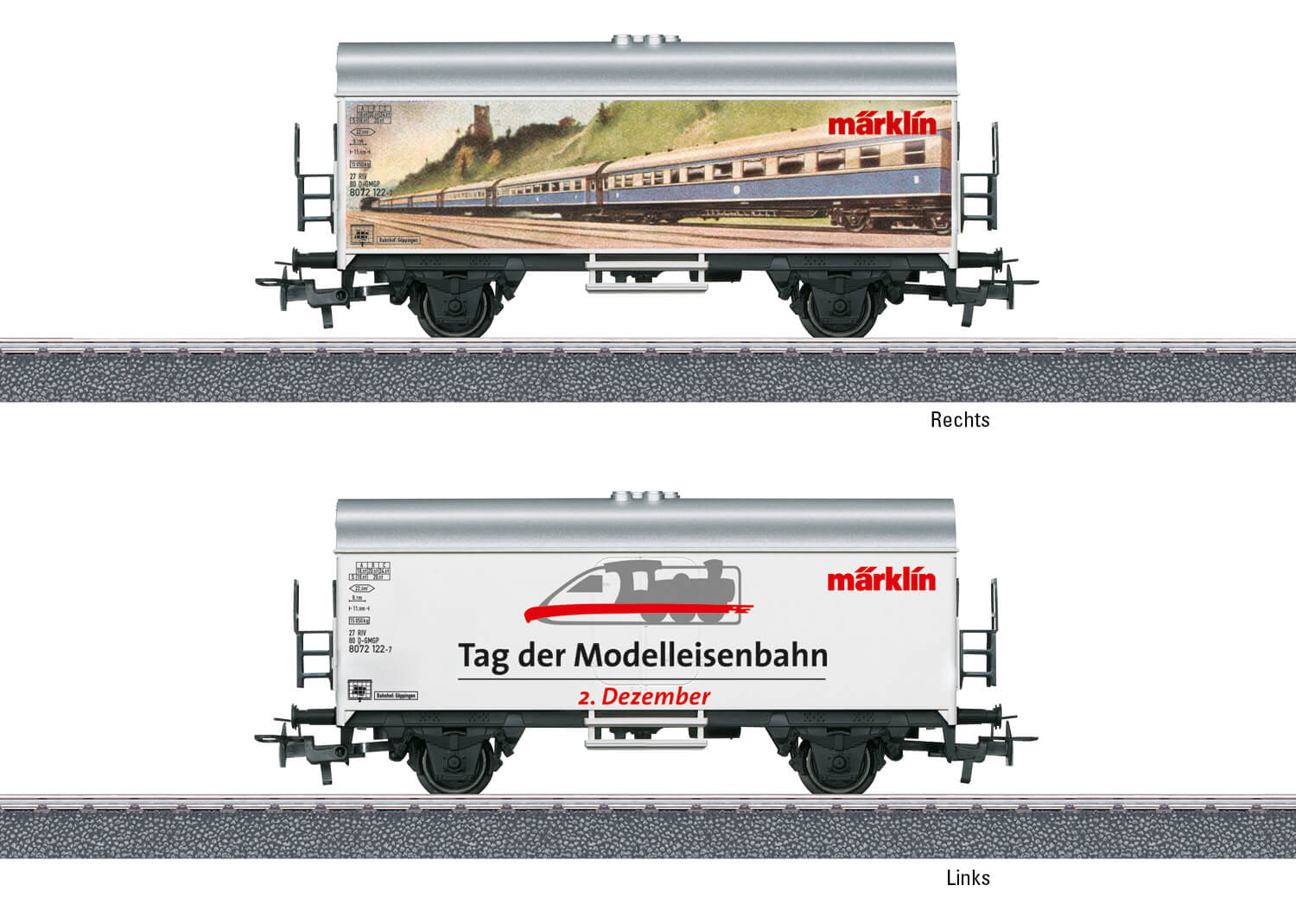 Märklin 44269 H0 Waggon Internationaler Tag der Modelleisenbahn 2020