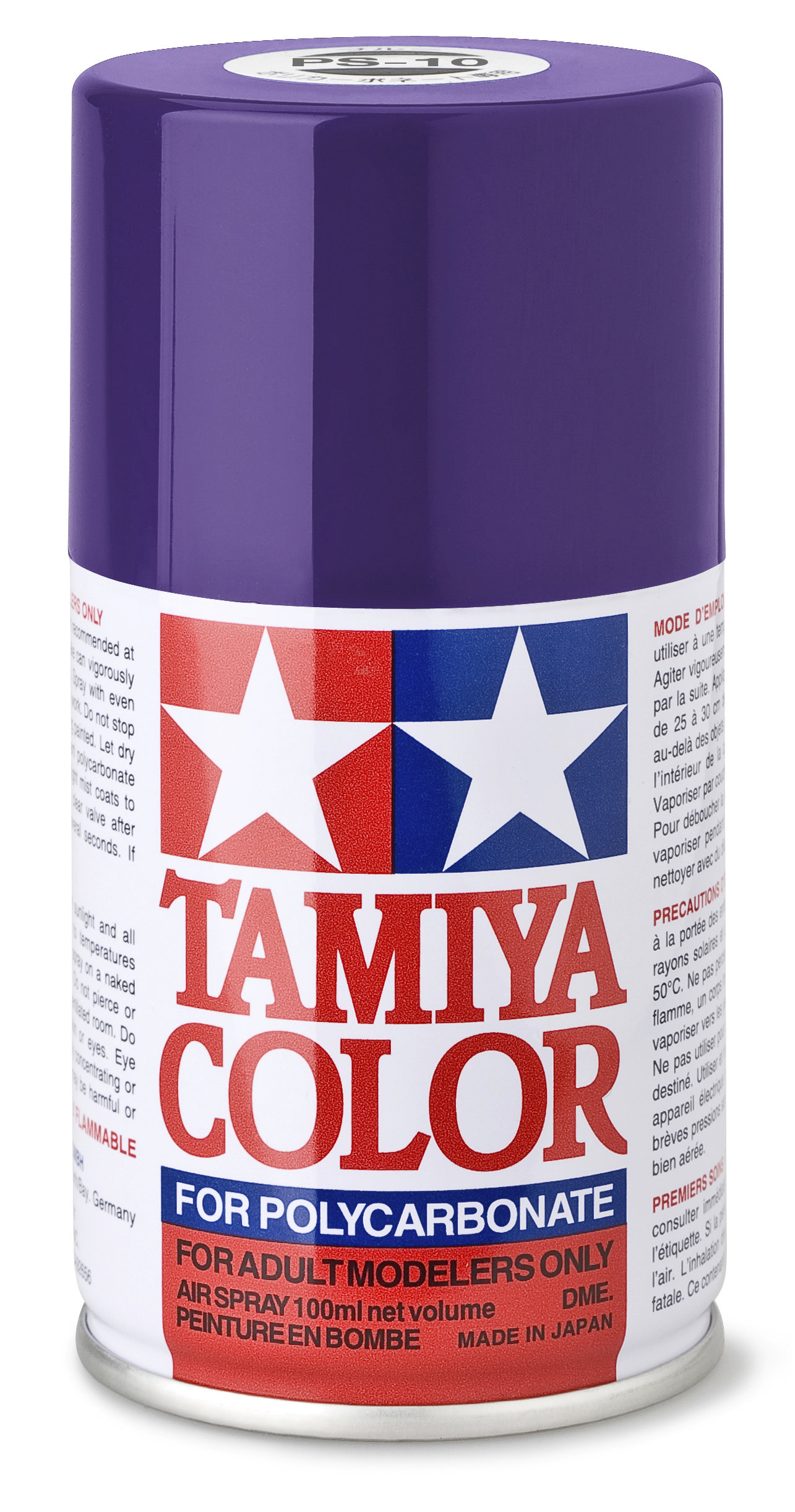 TAMIYA 300086010 PS-10 Violett Polycarbonat 100ml