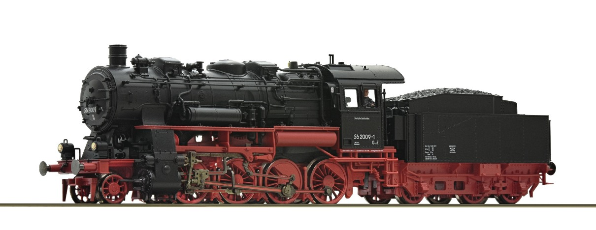 Roco 70038 Dampflokomotive 56 2009-1 DR Sound