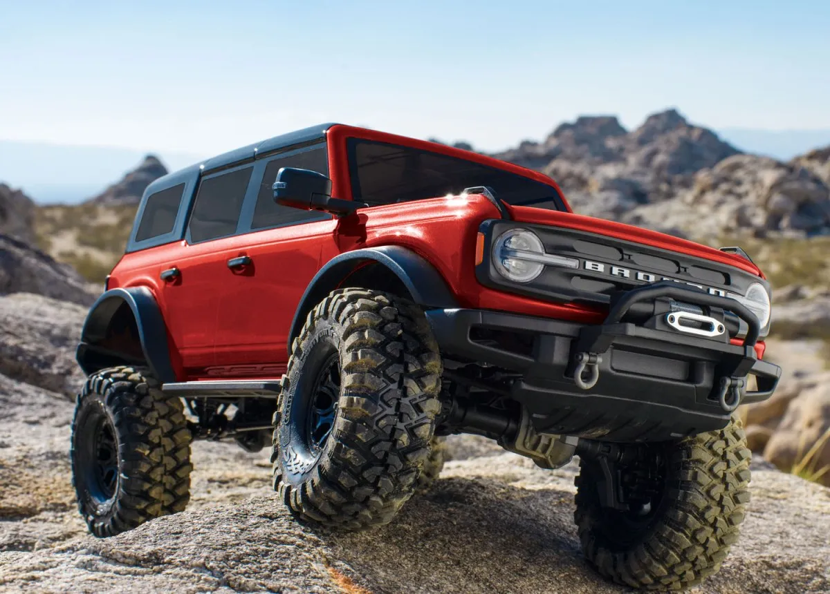 TRAXXAS® 92076-4RED TRX-4 Ford® Bronco 4x4 rot 