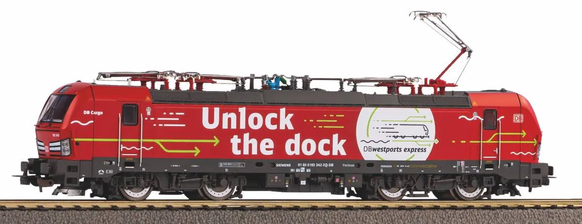 Piko 59394 E-Lok Vectron 193 342 Unlock the dock DB AG