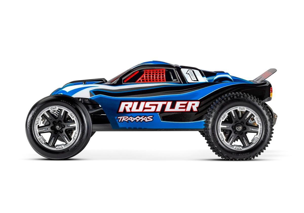 TRAXXAS® 37054-8BLUE Rustler XL-5® 2WD blau