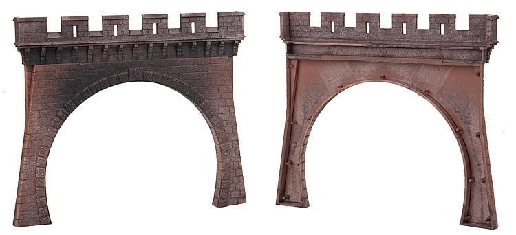 FALLER 120570 H0 2 Tunnelportale 2-gleisig