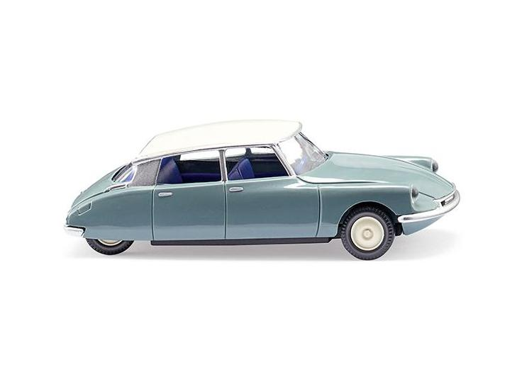 Wiking 080712 Citroën ID 19 alpenblau grauweiß