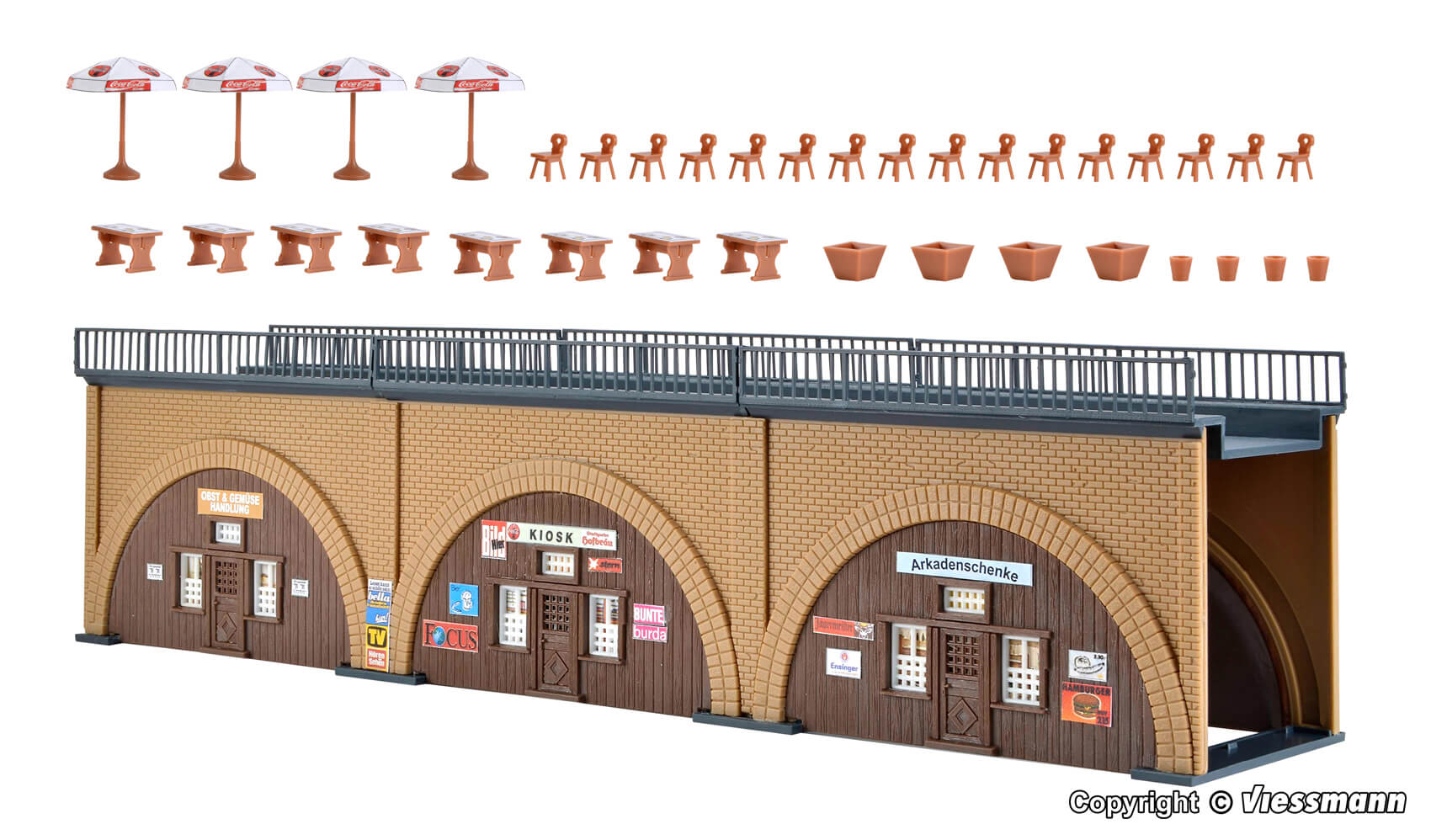 Vollmer 44500 Arkaden mit Bogeneinsatz