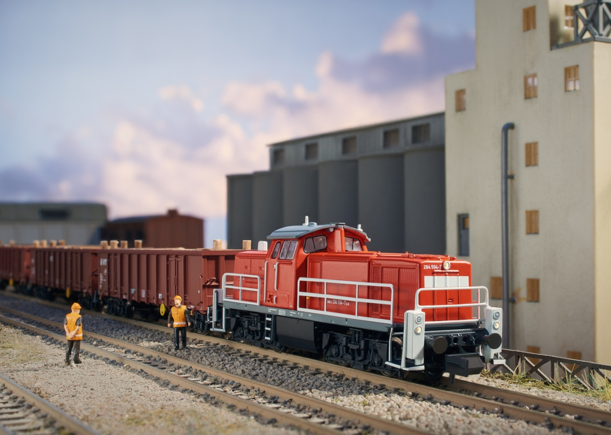 Trix 16298 Diesellokomotive Baureihe 294 remotorisiert DB