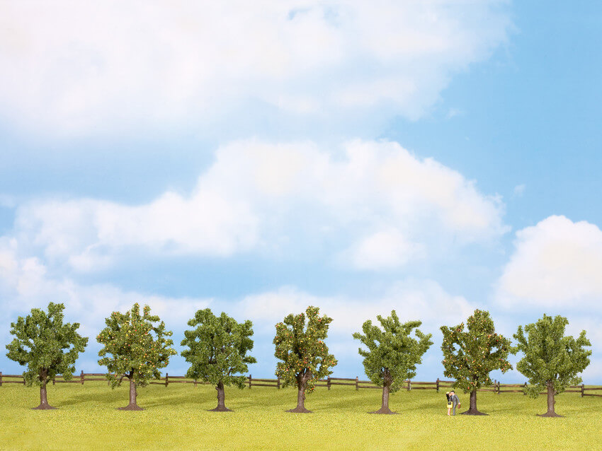 Noch 25090 H0 Obstbäume grün ca 8 cm hoch