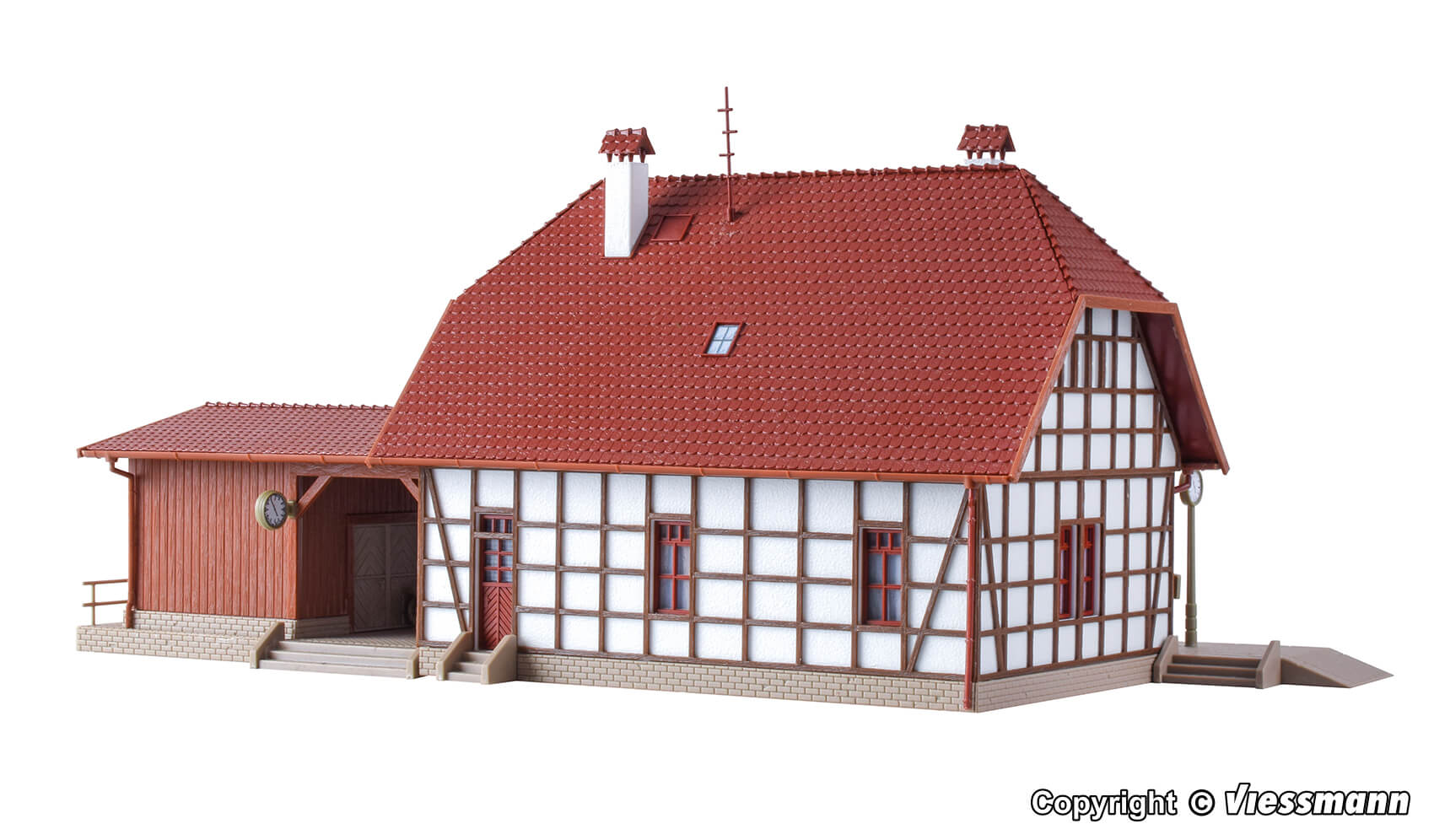 H0 Vollmer 43501 Bahnhof Spatzenhausen