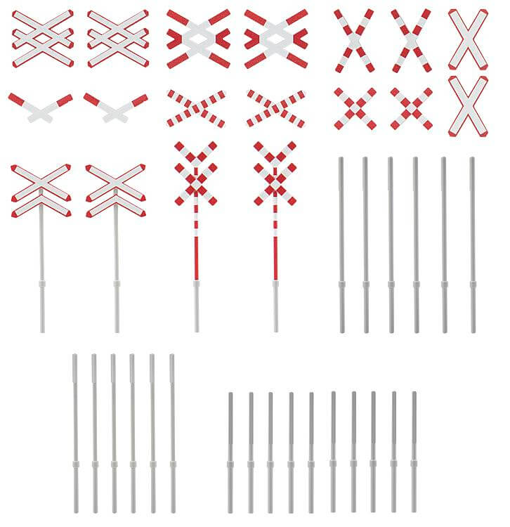 Faller 180949 H0 Internationale Andreaskreuze