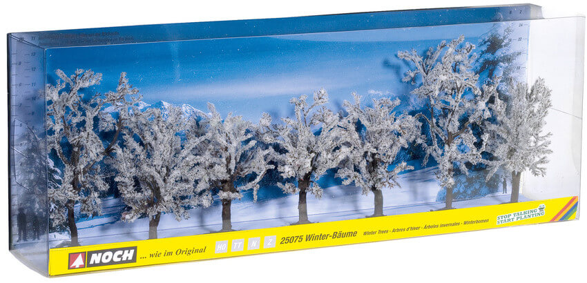 Noch 25075 H0 Winterbäume 8 bis 10 cm hoch