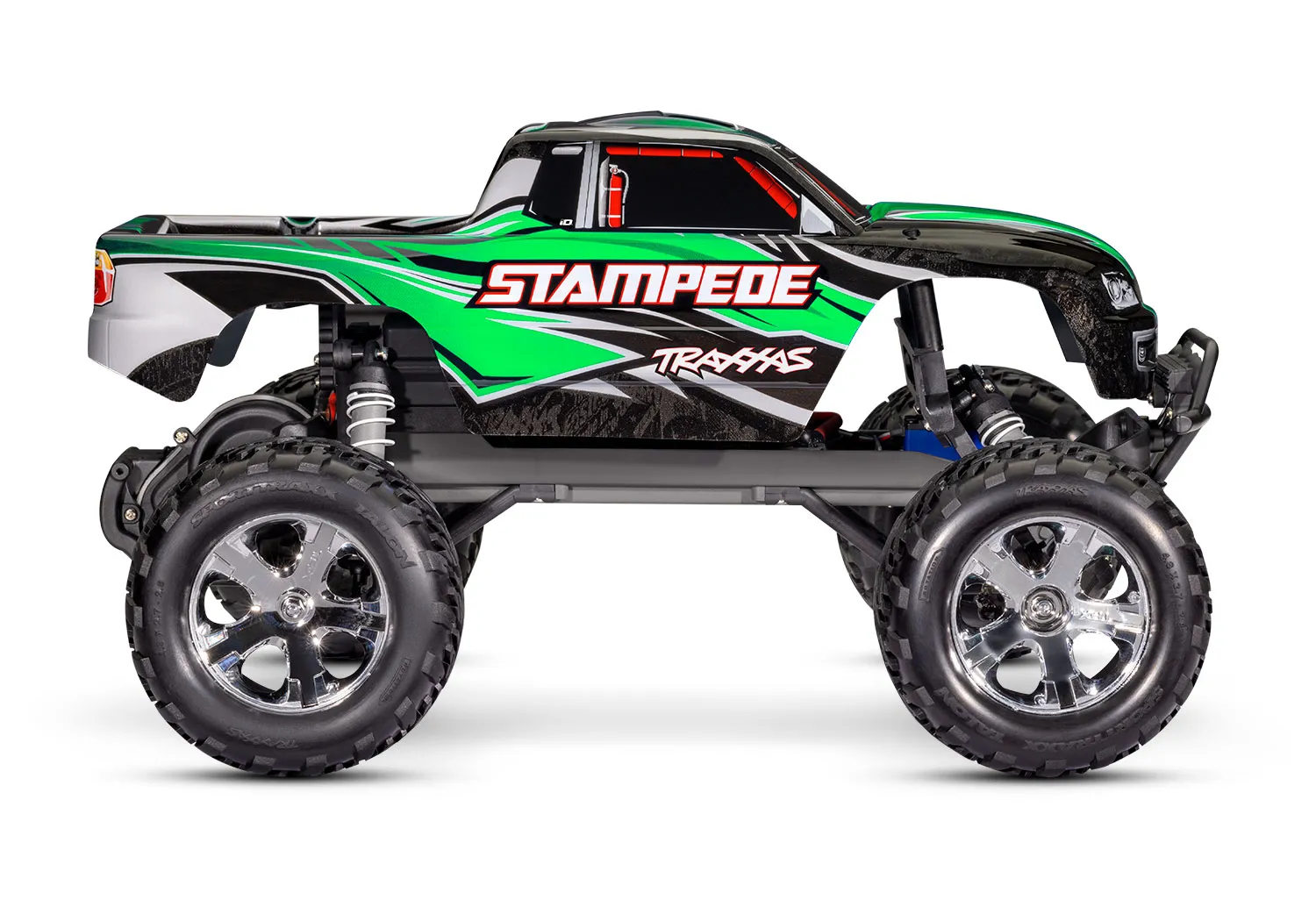 TRAXXAS® 36054-61GRN Stampede XL-5® grün RTR LED