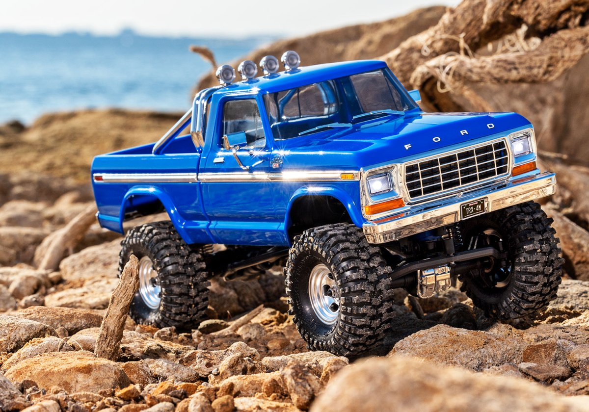 TRAXXAS® 97044-1BLUE TRX-4M 1979 Ford F-150 High Trail Edition blau RTR 4WD