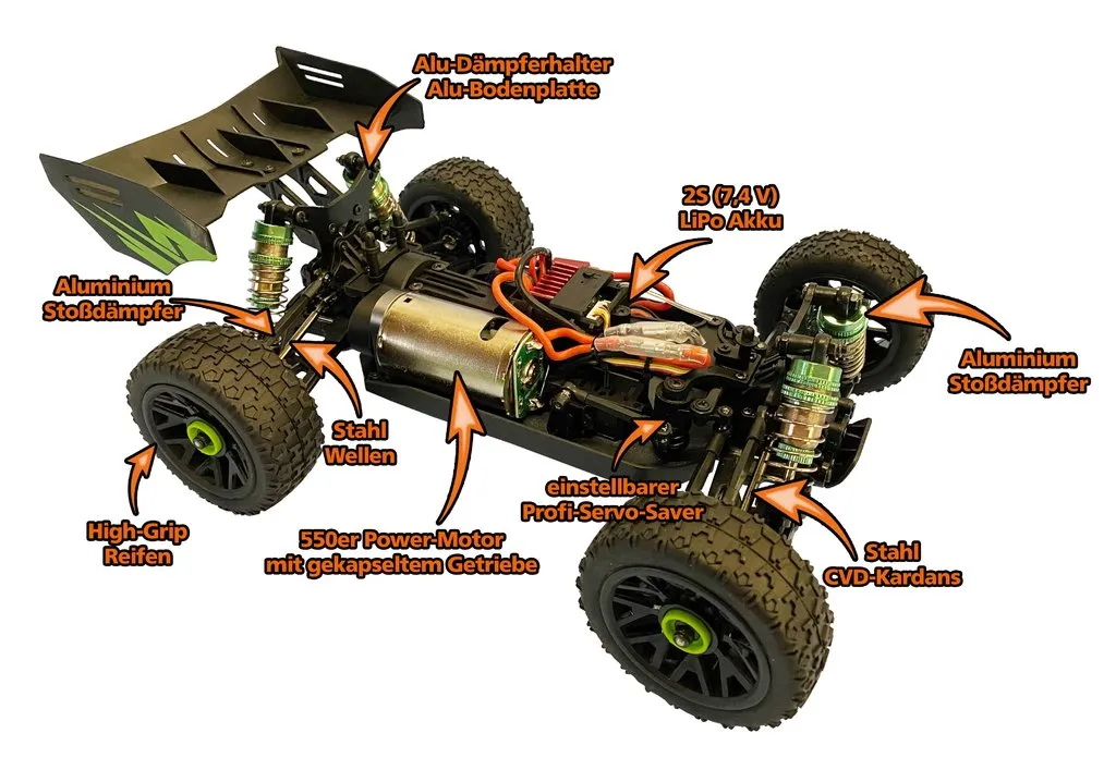 df Models 3124 B-06 Evolution Buggy 1:14 RTR