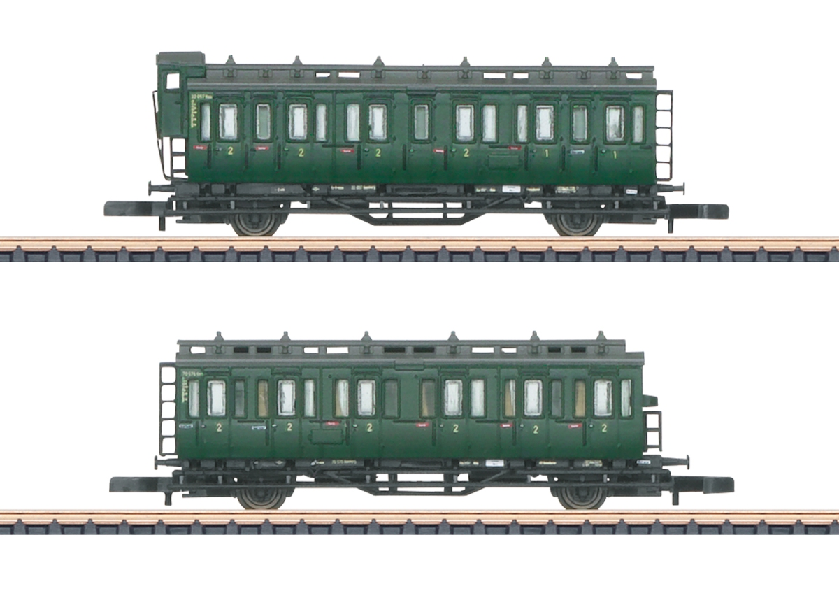 Märklin mini-club 87042 Personenwagen-Set Abteilwagen DB
