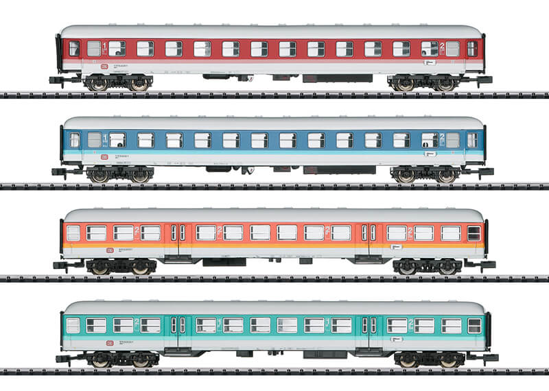 Minitrix 15806 Personenwagen Set neue Farben
