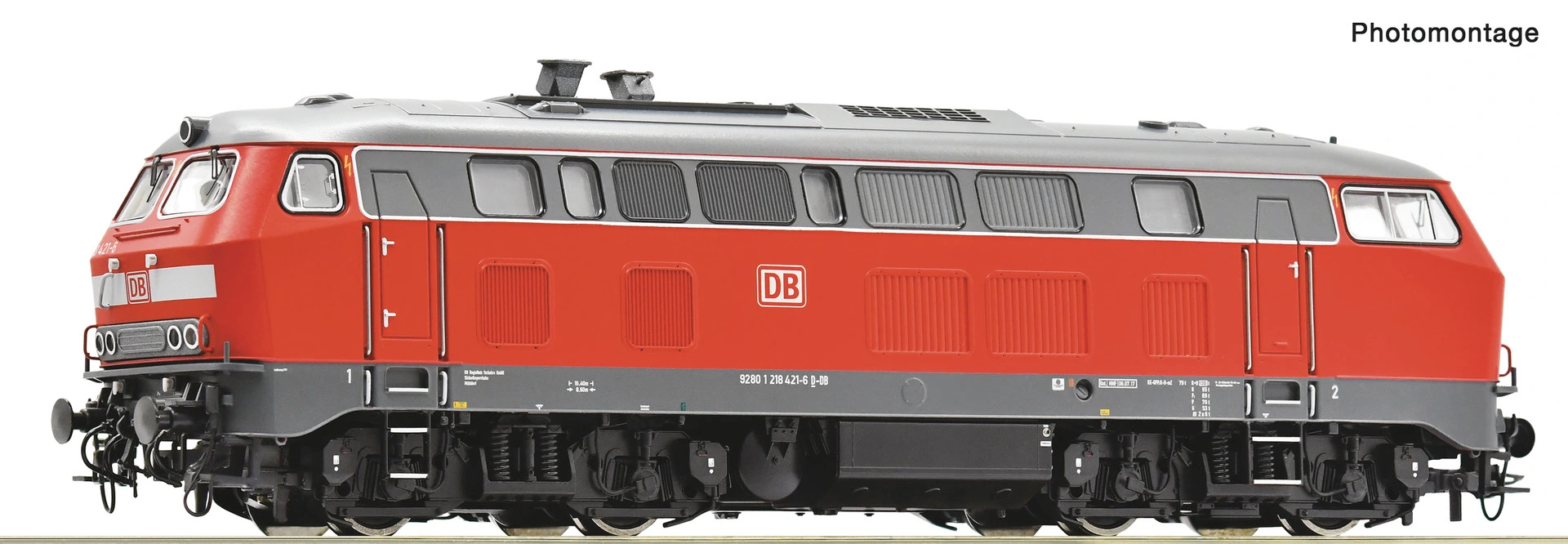 Roco 70768 Diesellokomotive 218 421-6 DB AG Sound