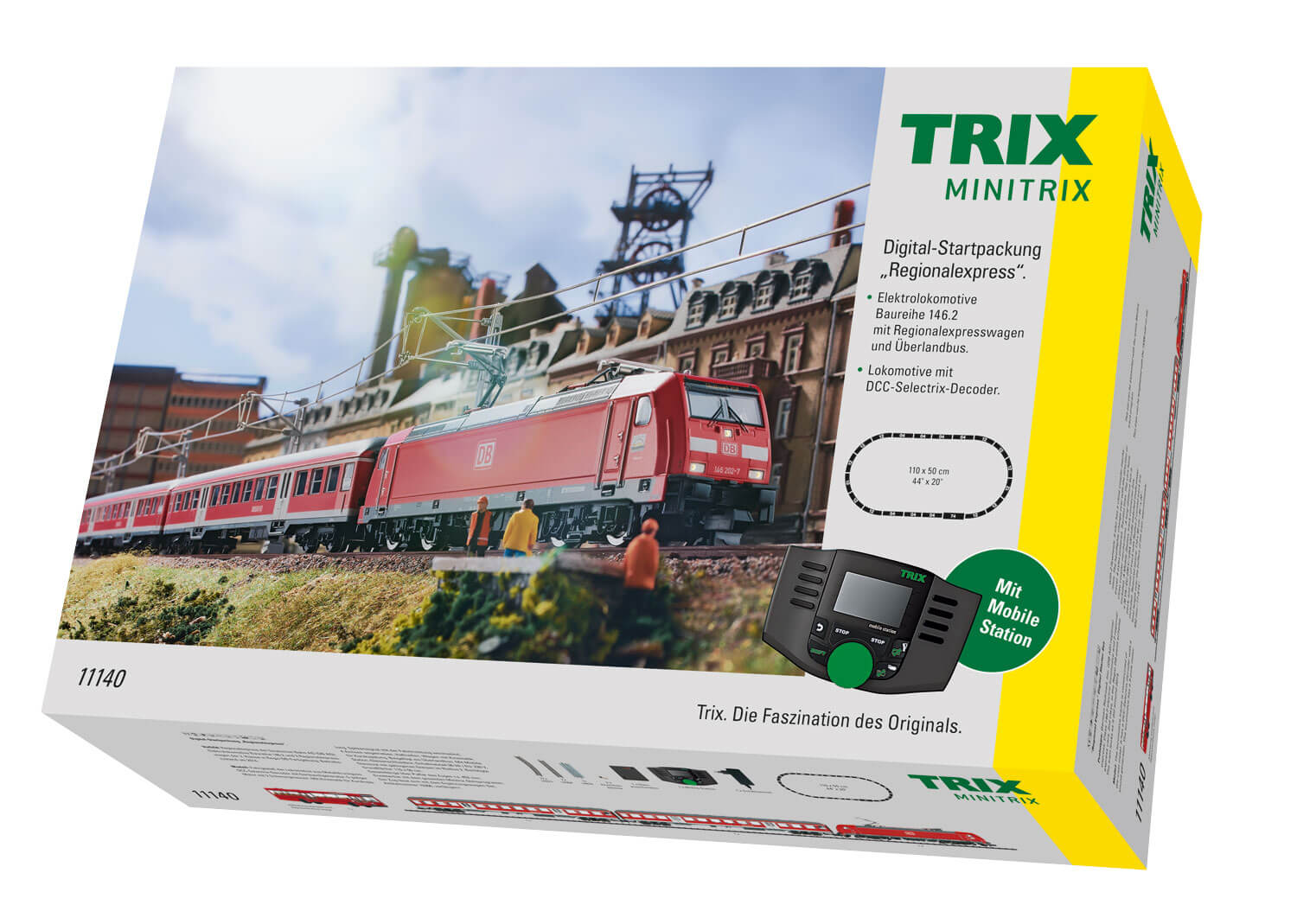 Minitrix 11140 Digital-Startpackung "Regionalexpress" Baureihe 146.2 DB AG