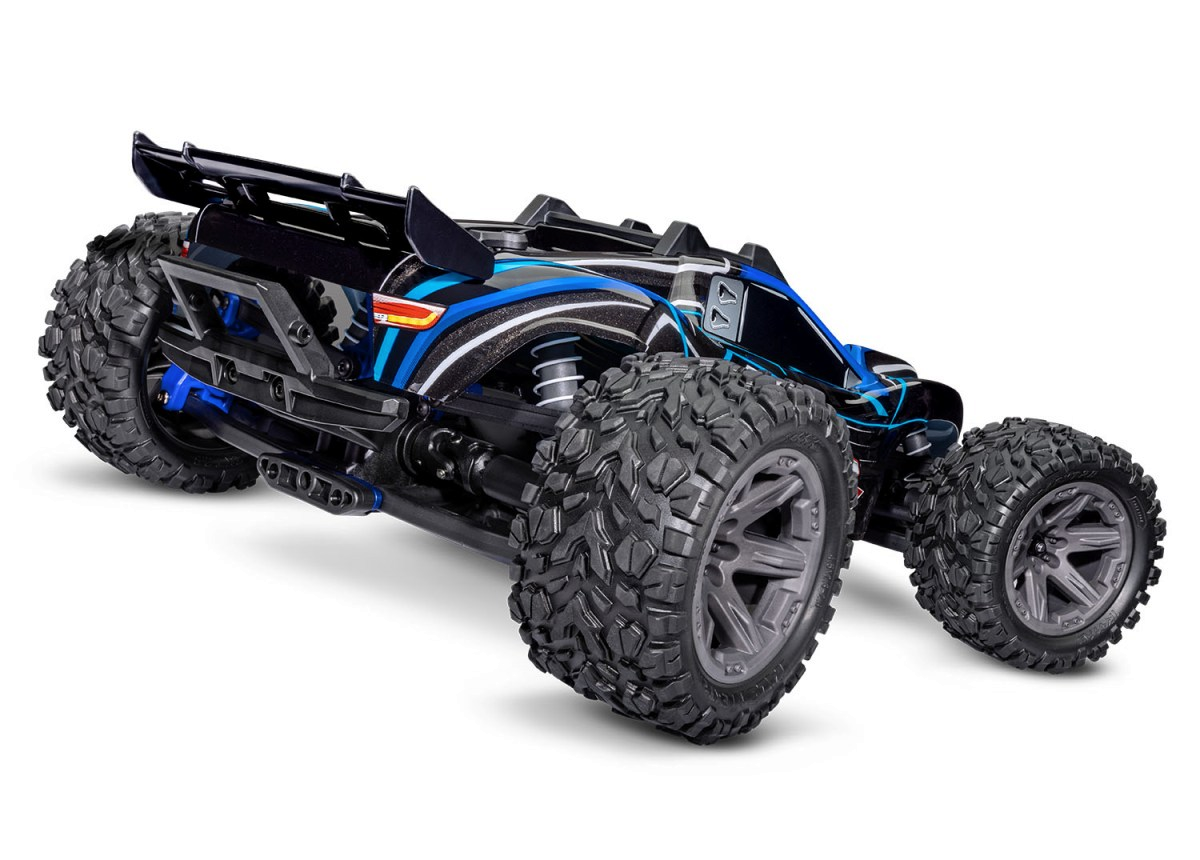 TRAXXAS® 67164-4BLUE Rustler® 4x4 BL-2s Brushless blau RTR