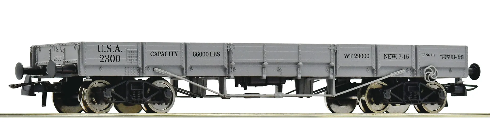 Roco 76317 Niederbordwagen USATC