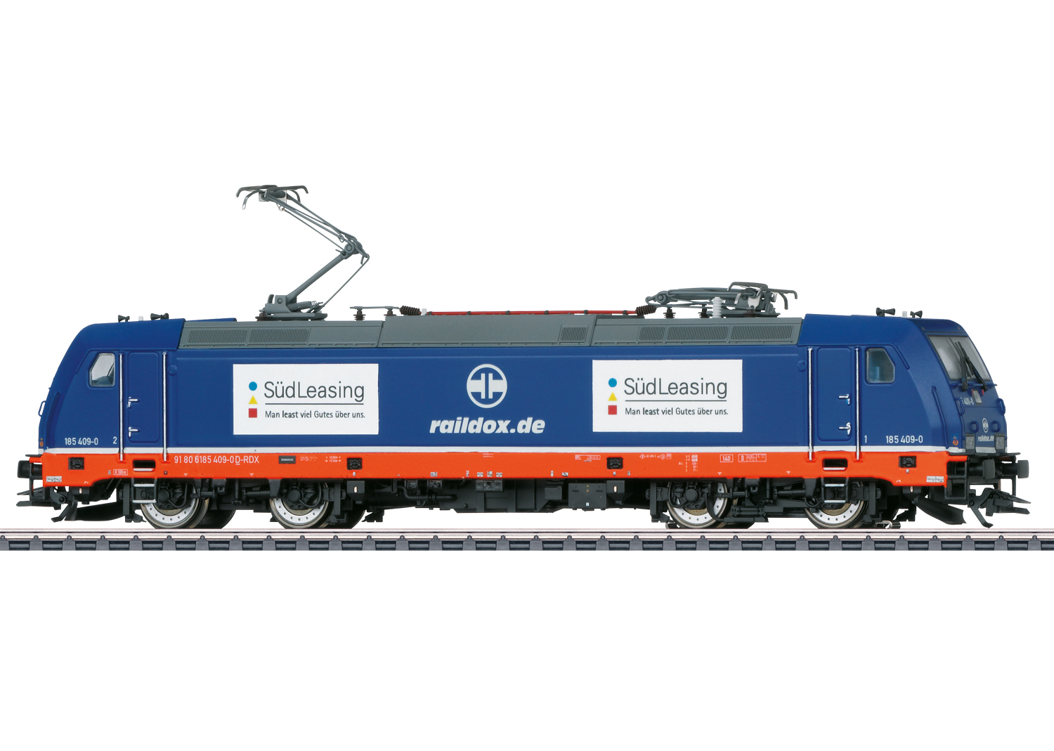 Märklin 37857 Elektrolokomotive Baureihe 185.4 der Firma Raildox GmbH & Co. KG, Erfurt